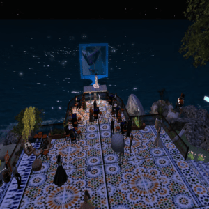 Karima Hoisan on stage~ photo taken by Missy Rothmanay