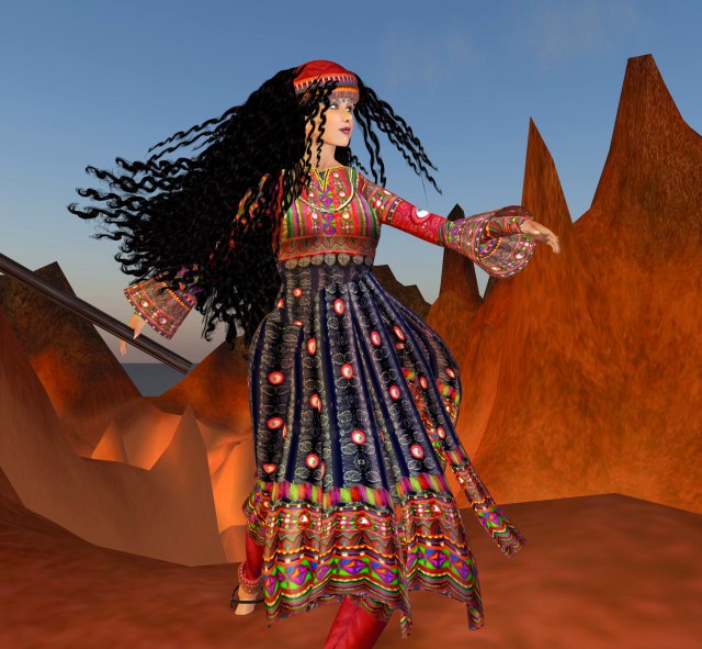 "Skin so smooth, the light slipped off her arms..."