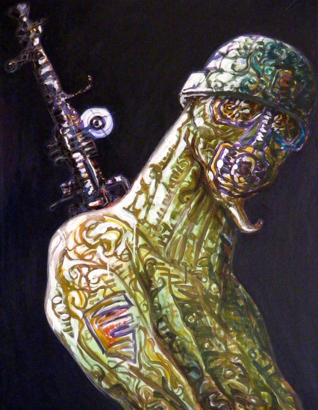 "She never saw the sniper, or his face, or his gun..."