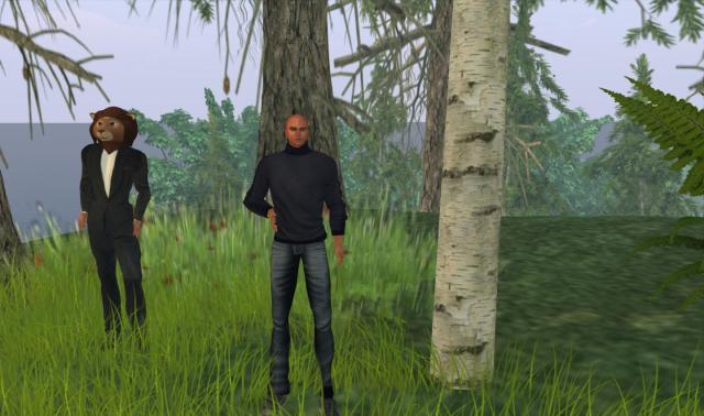 DB Bailey and...a Lion photo by Nat