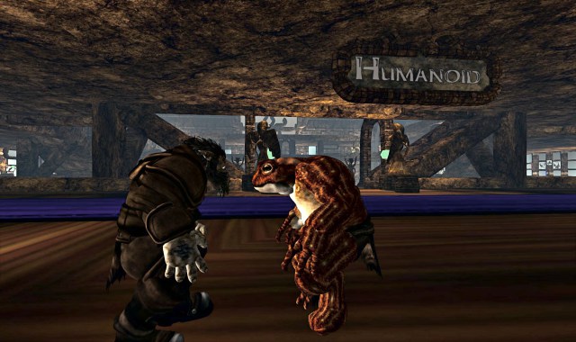 That Henkie Troll on the left is Nat and I am "Toad Man"