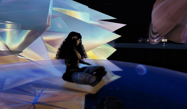 Relaxing after the long journey