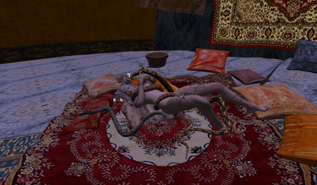 a lovely scene changing Intermission