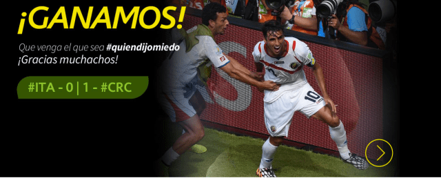 We Won! Come What May! Thank you boys!